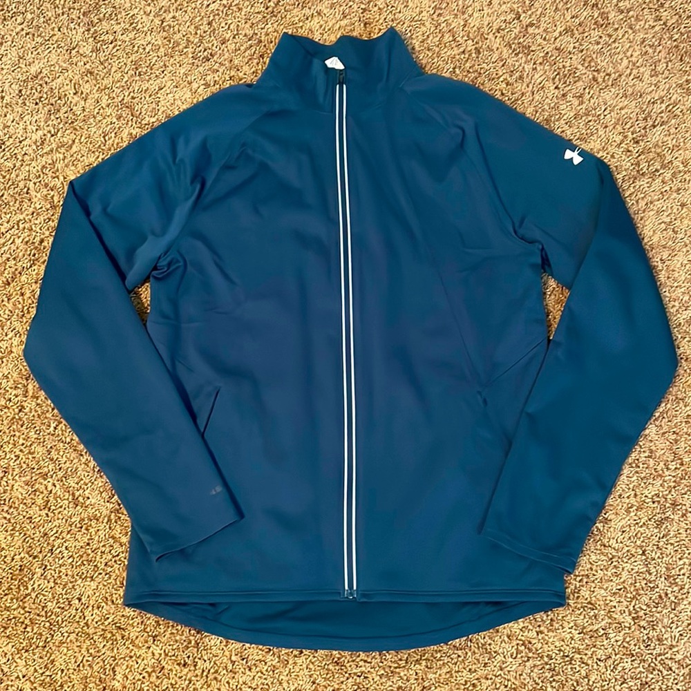 Men’s Under Armour Cold Gear Storm Reflective Running Jacket - Medium